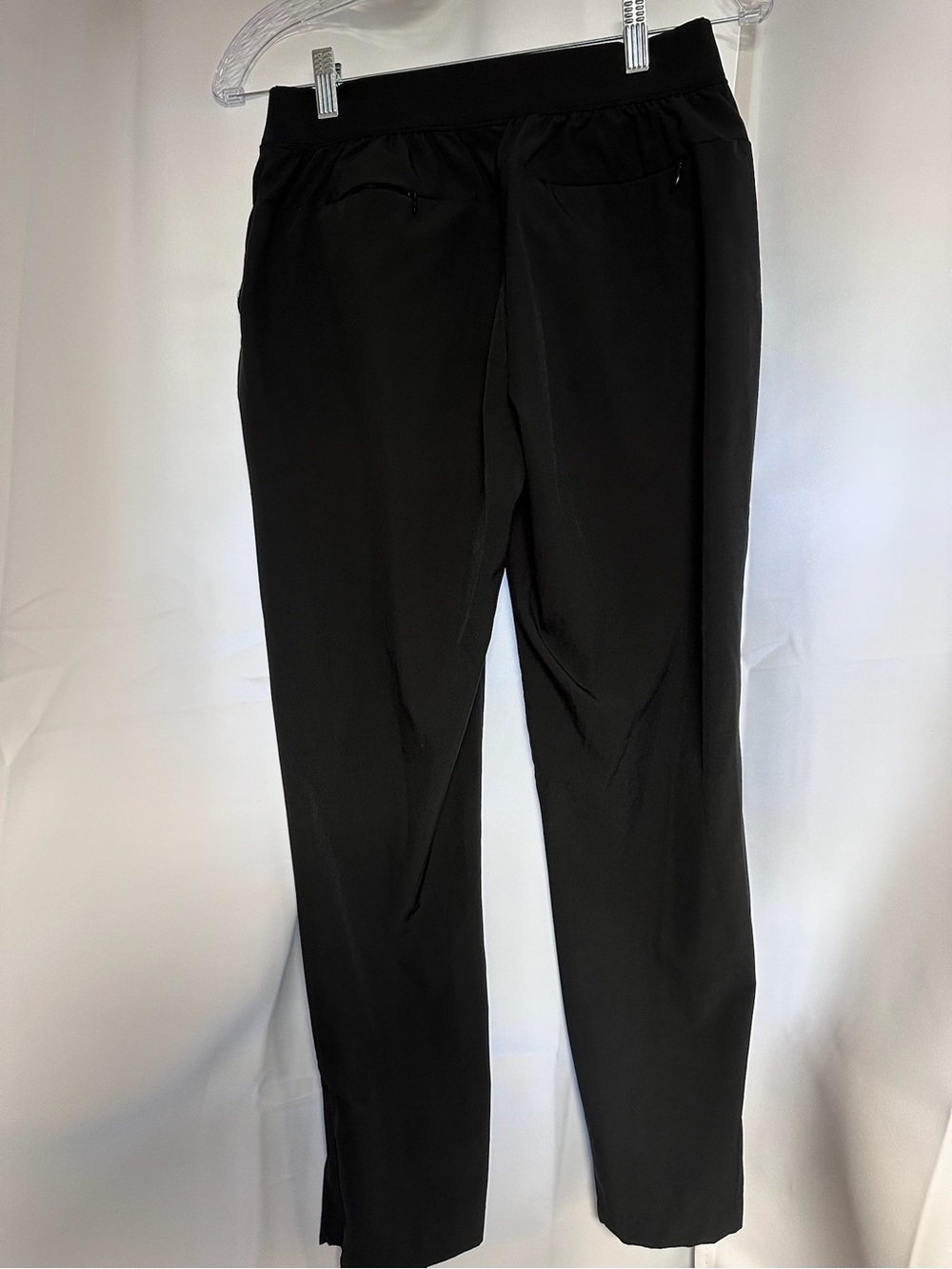 Tommy Bahama Golf Pull On Performance Ankle Zip Pants Size Small Black Stretch